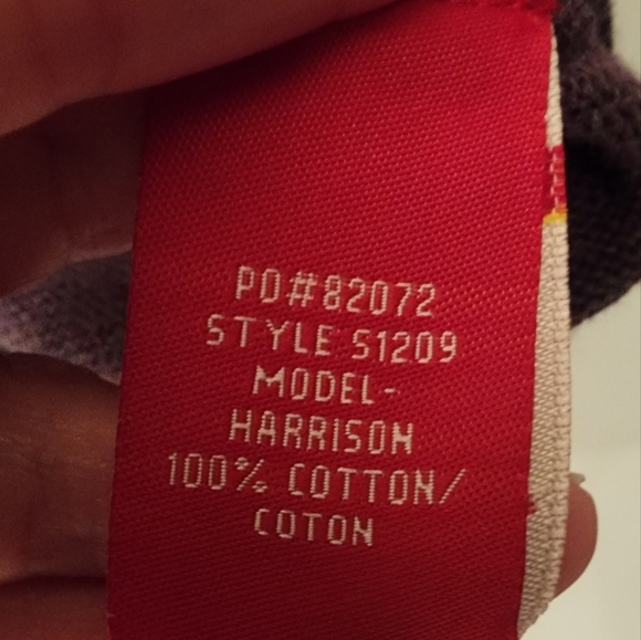 AGAVE West Coast Luxury Harrison Pullover Shawl Collar in Plum color size XXL - Picture 8 of 8